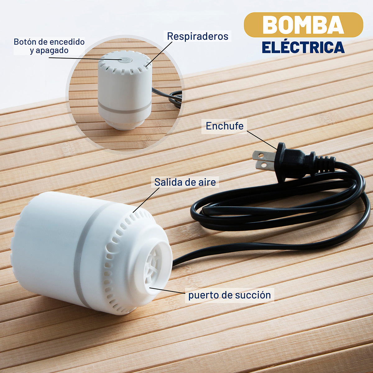 Bolsas Colgantes de Almacenamiento al Vacío - Set de 9 Bolsas con Bomba Eléctrica