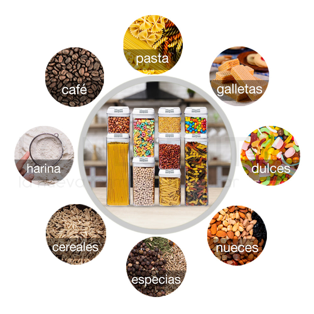 Agbox airtight containers Set of 15 pieces