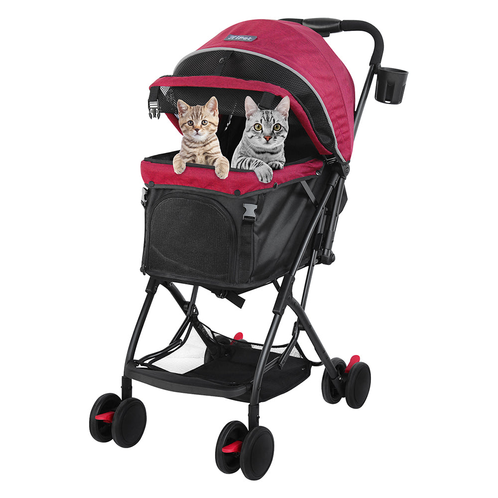 Carriola plegable y bolso transportador ideal para razas pequeñas o medianas. AGBOX