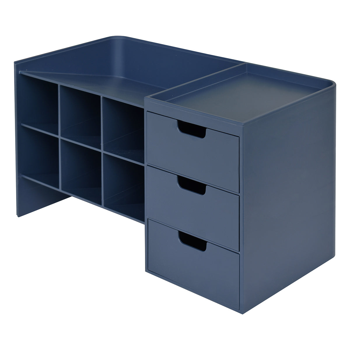 Organizador de escritorio 6 compartimentos Hive stack
