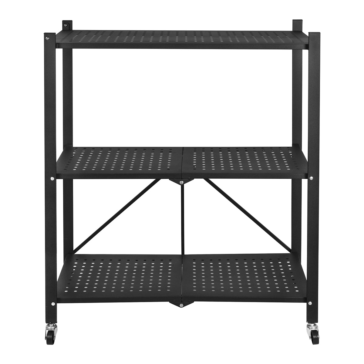 Estante Rack Plegable de almacenamiento 3 Niveles