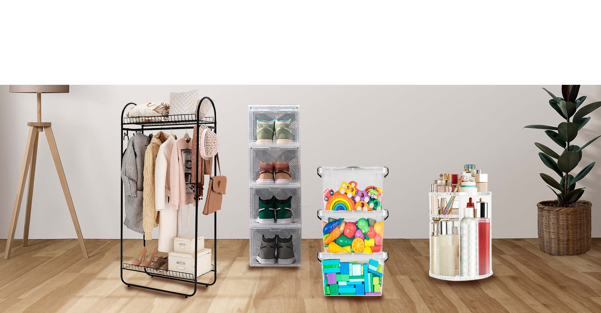 catalogo de organizadores para ropa calzado y accesorios en AG BOX
