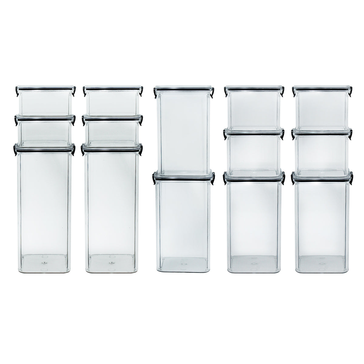 Agbox airtight containers Set of 14 pieces