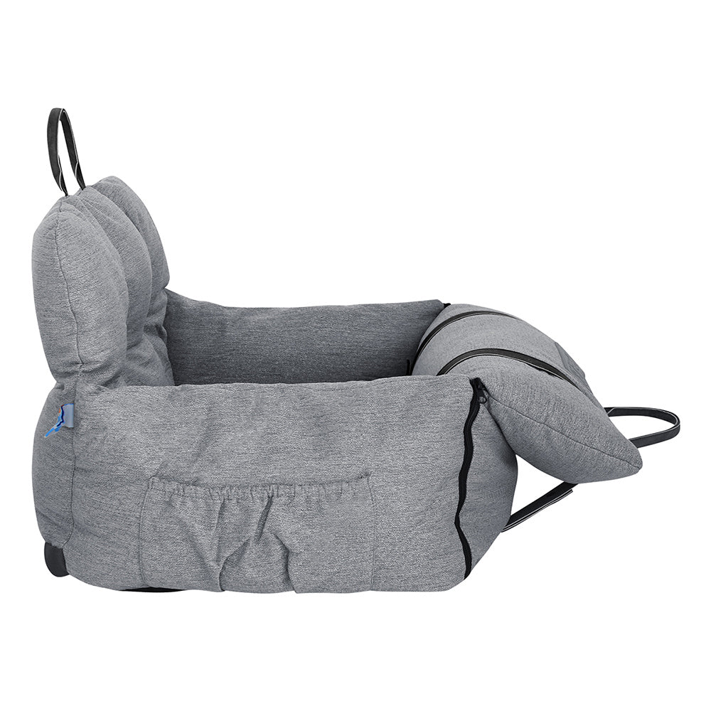 Asiento de viaje Deluxe para mascota 2 en 1 I Pet