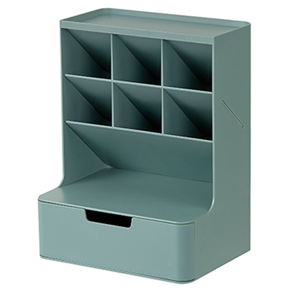 Box organizador de escritorio verde AG Box con cajon deslizable para oficina moderna