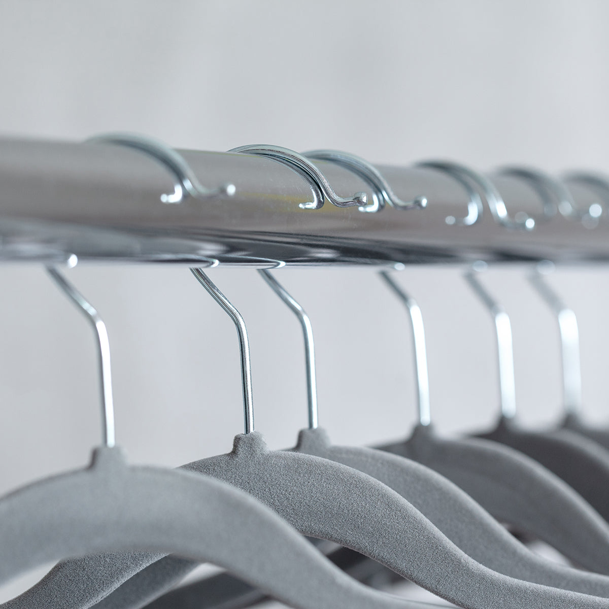 Ganchos de terciopelo para ropa Set de 50 piezas Agbox