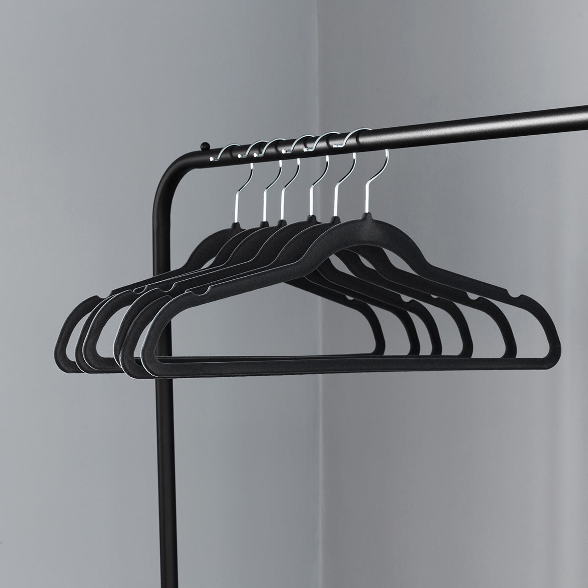Ganchos de terciopelo para ropa Set de 50 piezas Agbox