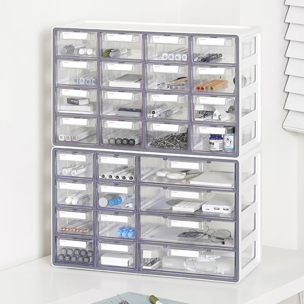 Multibox híbrido 12 cajones: La solución perfecta para organizar tu espacio.