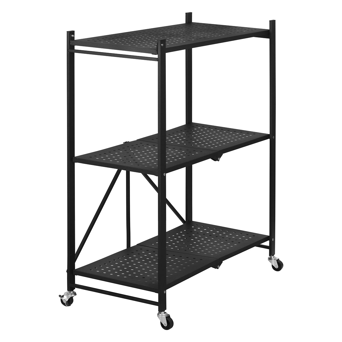 Estante Rack Plegable de almacenamiento 3 Niveles