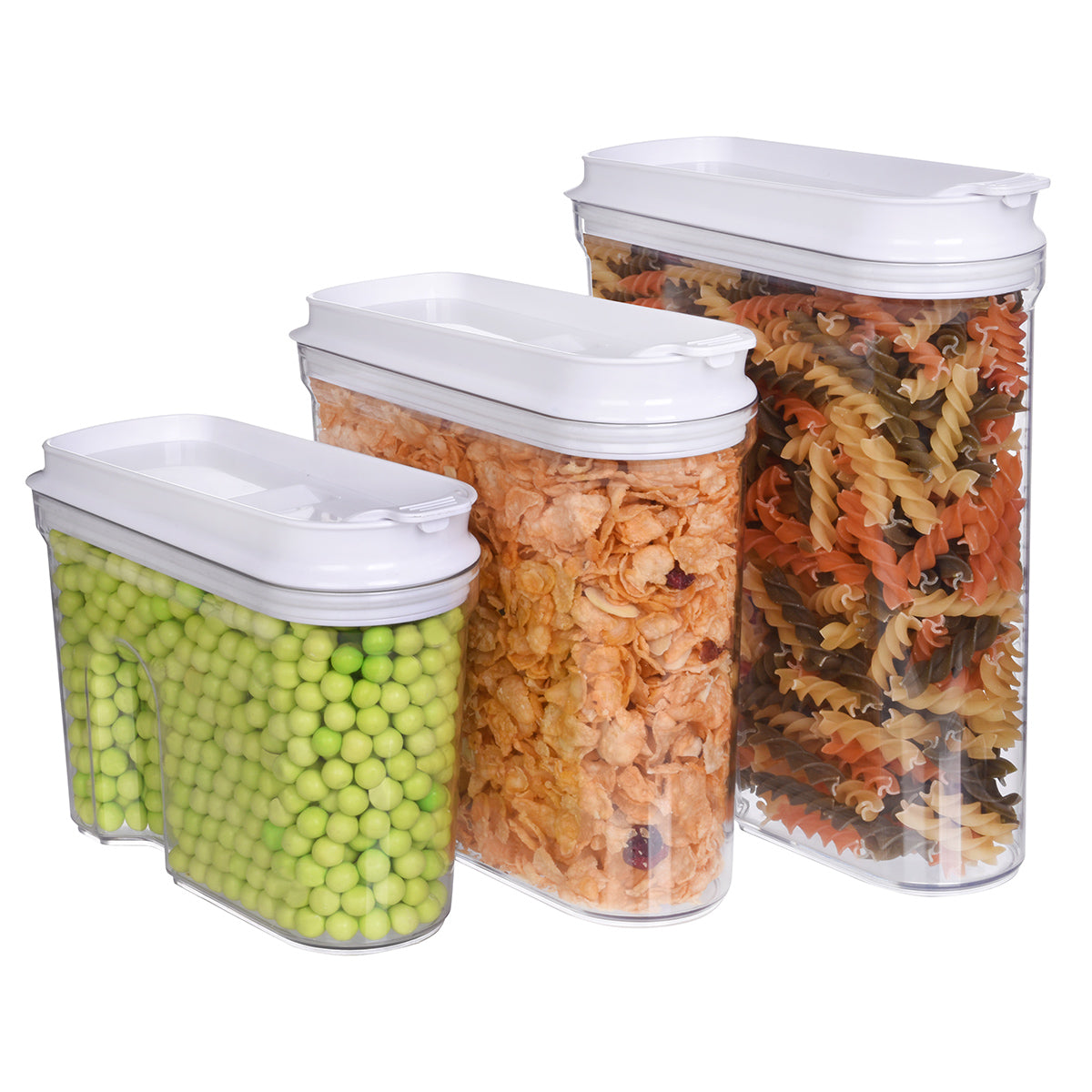 Set de 3 Contenedores herméticos para alimentos - Chico