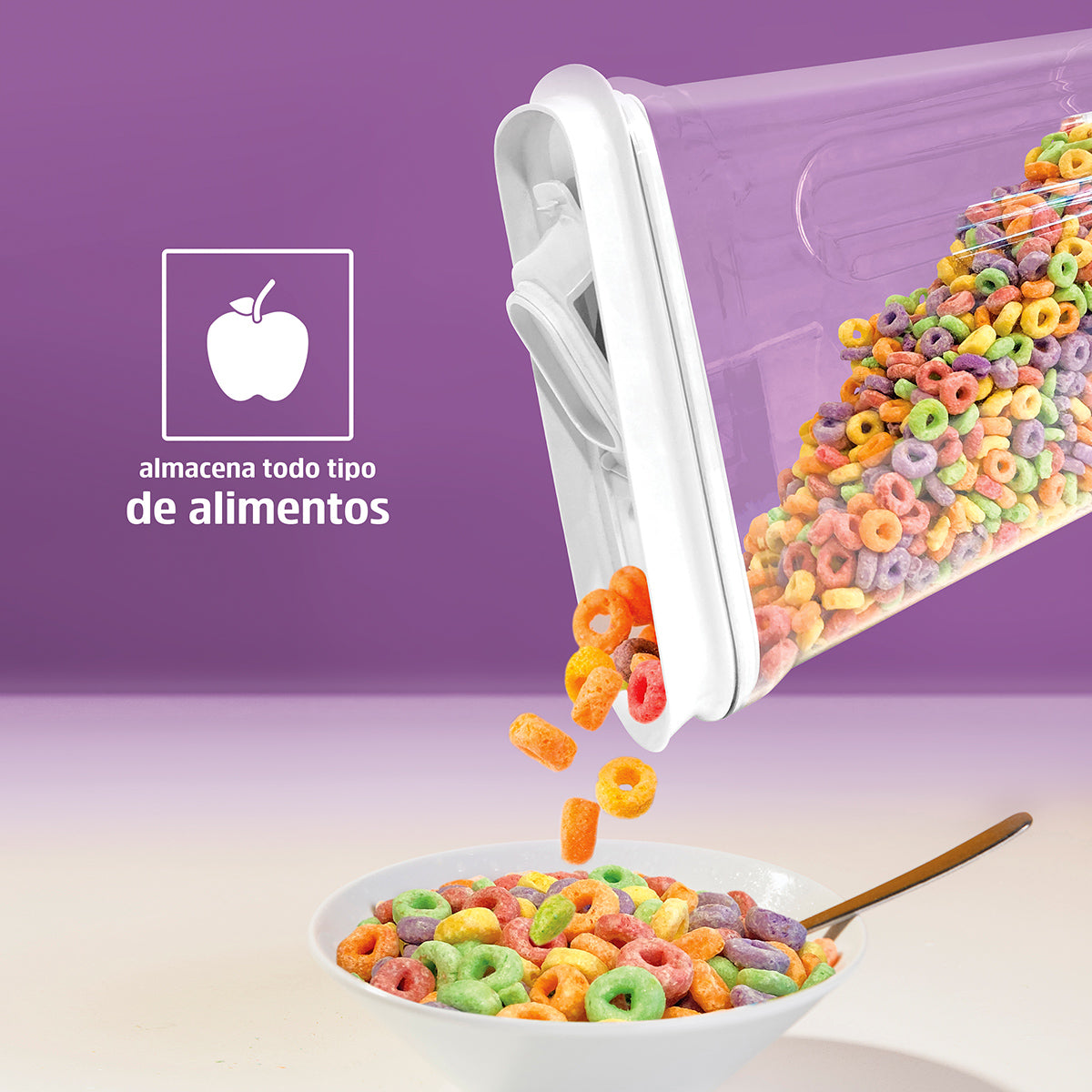 Set de 3 Contenedores herméticos para alimentos - Grande