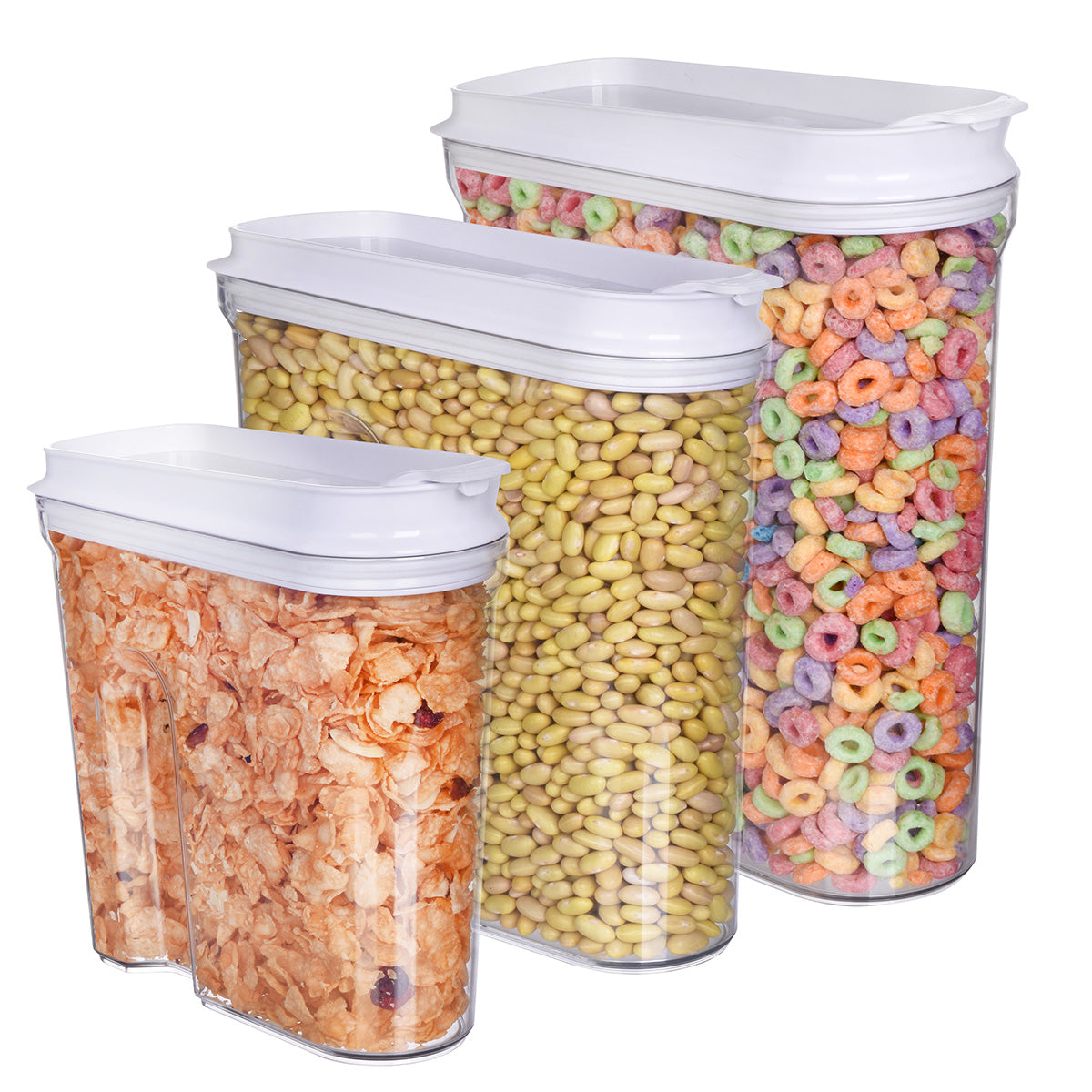 Set de 3 Contenedores herméticos para alimentos - Grande
