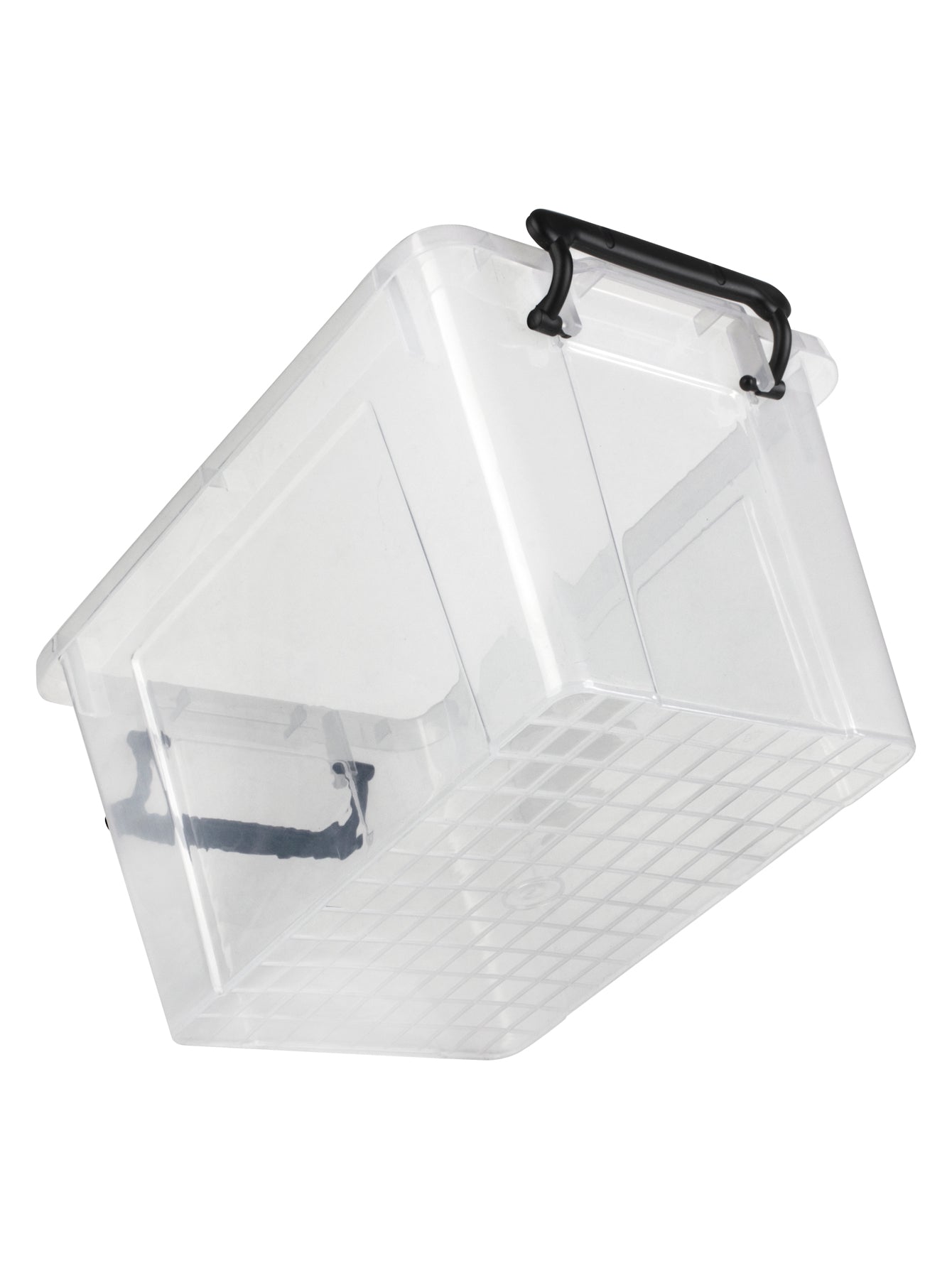 Storage boxes, Set of 6 pieces, opaque plastic, capacity of 6 liters
