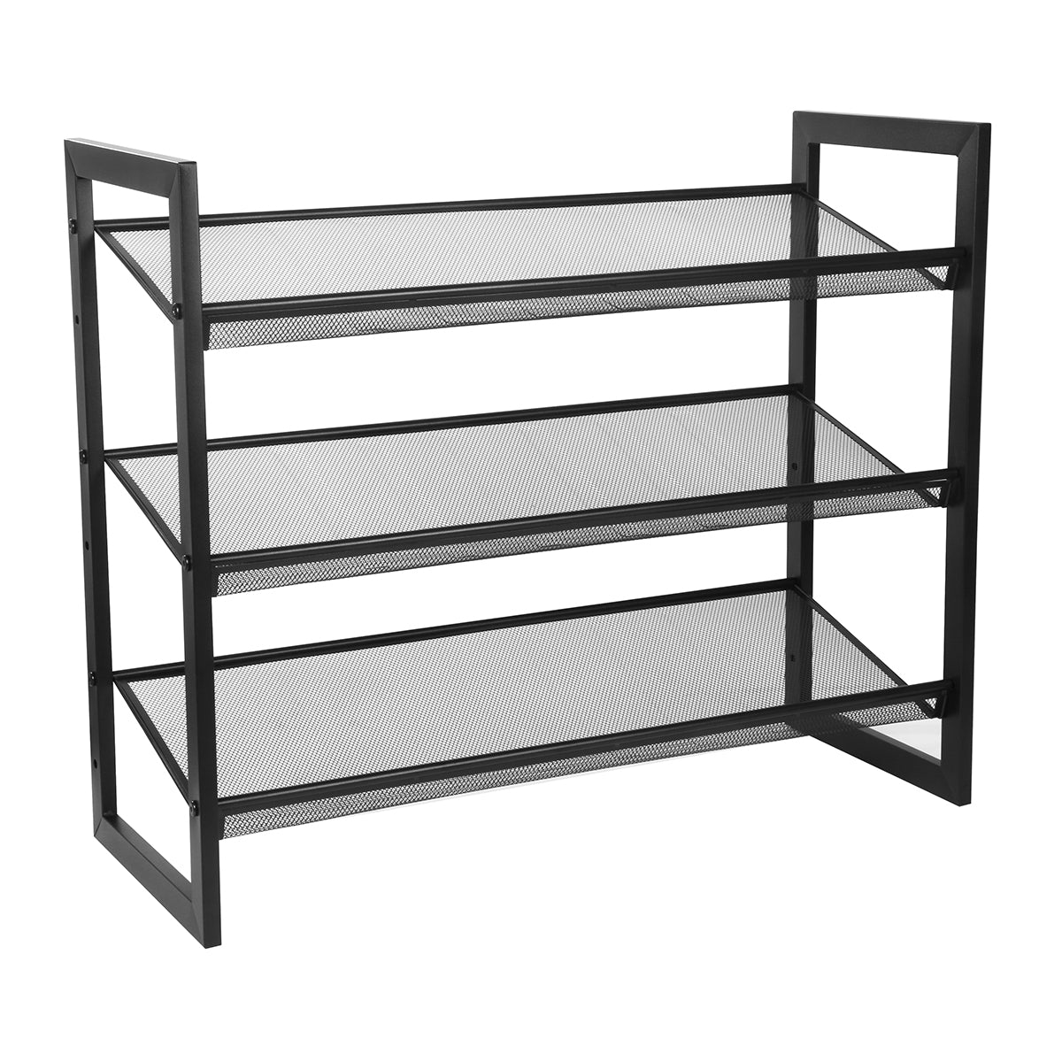 Sistema modular AG Box de 3 niveles para organizacion de calzado tecnico y profesional sobre fondo blanco