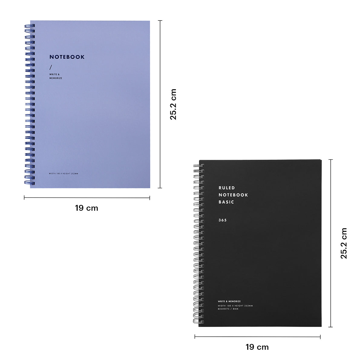 Cuaderno raya|Note 2 Pack bloc de notas
