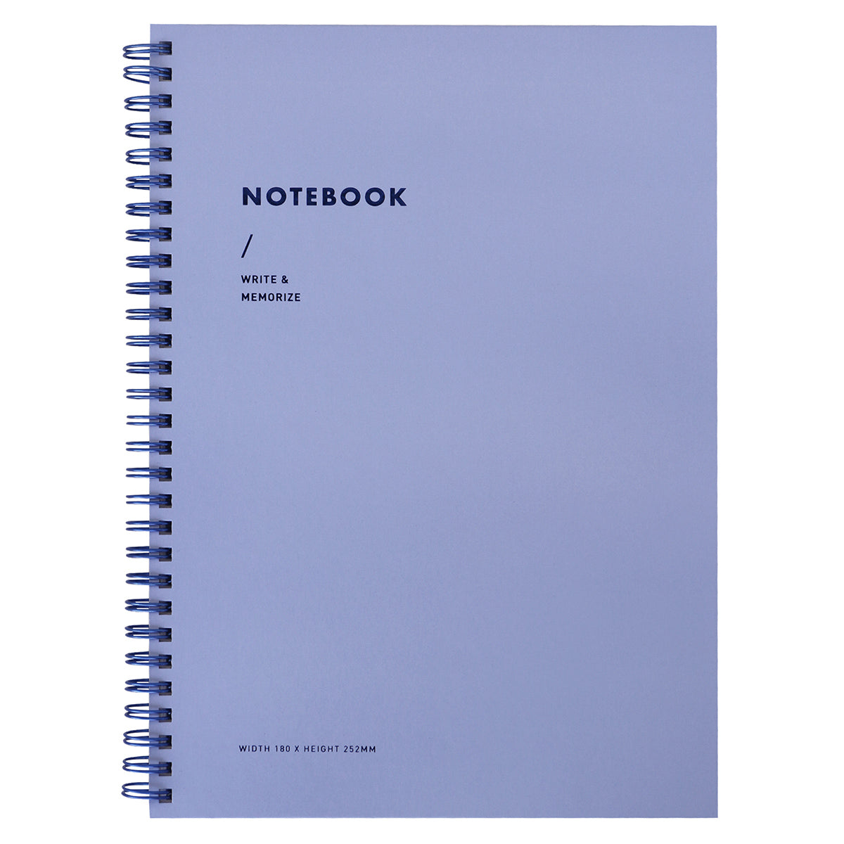 Cuaderno de apuntes de rayas
