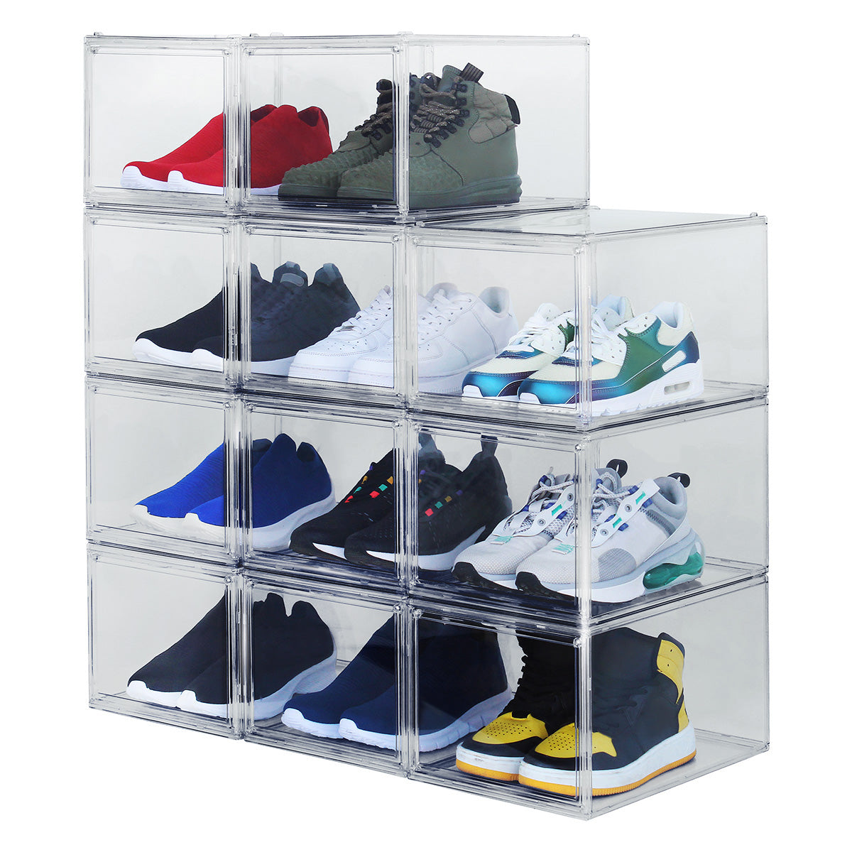 Sneakers Box  Premium Zapatera Payton Set 4 piezas.